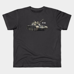 T-55 Main Battle Tank Kids T-Shirt